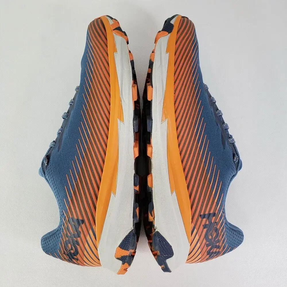 Hoka One One Torrent 2 Running Shoes Mens 12.5 Navy Orange 1110496 Trail Sneaker - Picture 5 of 9